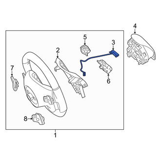 Mercedes-Benz OE - Steering Column Tilt Motor