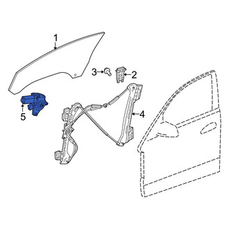 Mercedes-Benz OE - Front Right Window Motor