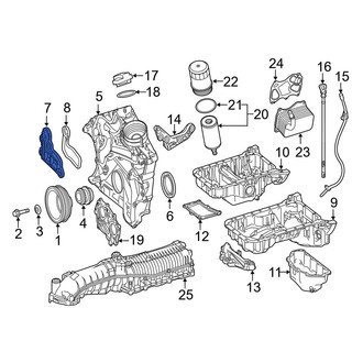 Mercedes-Benz OE - Engine Timing Cover