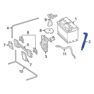 Mercedes-Benz OE - Battery Vent Tube