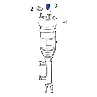 Mercedes-Benz OE - Air Suspension Compressor Line Adapter