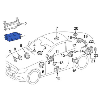 Mercedes-Benz OE - Radio Control Unit