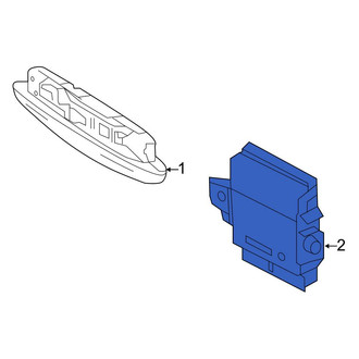 Mercedes-Benz OE - Parking Aid Control Module