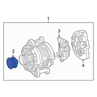 Mercedes-Benz OE - Alternator Pulley