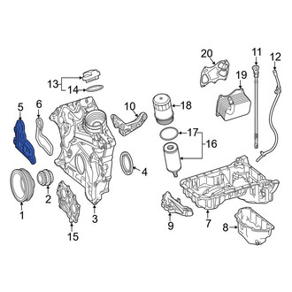 Mercedes-Benz OE - Engine Timing Cover
