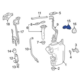 Mercedes-Benz OE - Washer Fluid Level Sensor