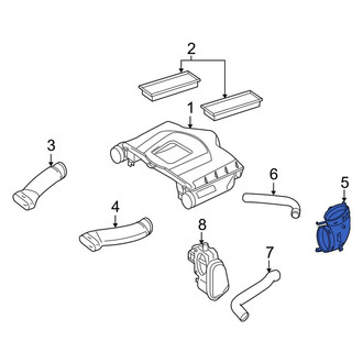 Mercedes-Benz OE - Engine Air Intake Hose Adapter