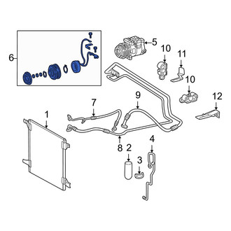 Mercedes-Benz OE - A/C Compressor Clutch
