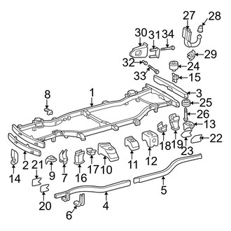 Mercedes-Benz OE - Frame & Components