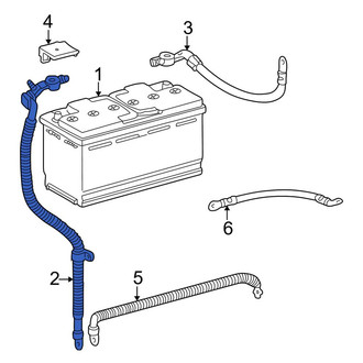 Mercedes-Benz OE - Battery Cable