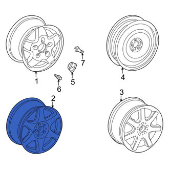 Mercedes-Benz OE - Wheel