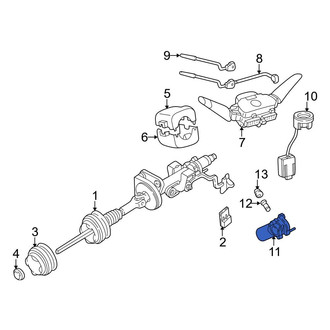 Mercedes-Benz OE - Ignition Lock Housing