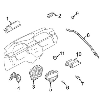 Mercedes-Benz OE - Restraint Systems - Air Bag Components