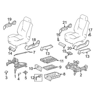 Mercedes-Benz OE - Seats & Tracks - Tracks & Components