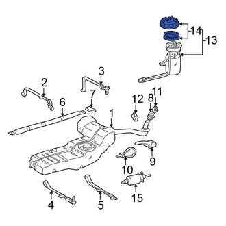 Mercedes-Benz OE - Fuel Tank Lock Ring