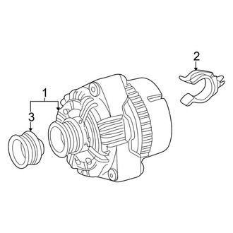 Mercedes-Benz OE - Electrical - Alternator