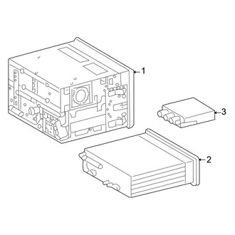 Mercedes-Benz OE - Electrical - Navigation System Components