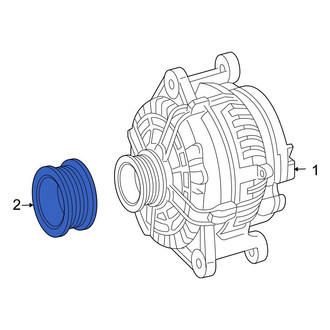 Mercedes-Benz OE - Alternator Pulley