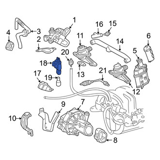 Mercedes-Benz OE - Secondary Air Injection Solenoid