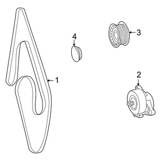 Mercedes-Benz OE - Cooling - Belts & Pulleys (Base)