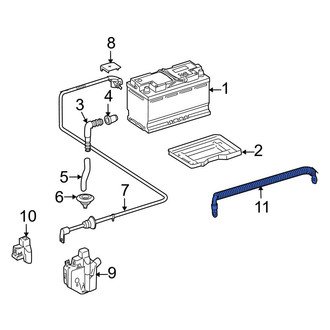 Mercedes-Benz OE - Battery Cable