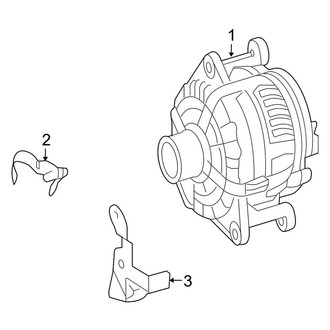 Mercedes-Benz OE - Electrical - Alternator