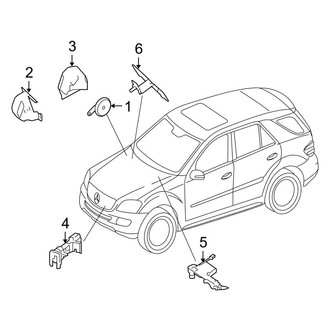 Mercedes-Benz OE - Electrical - Alarm System