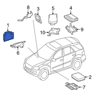 Mercedes-Benz OE - Transfer Case Control Module