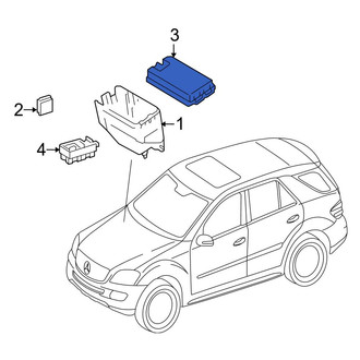 Mercedes-Benz OE - Fuse Box Cover