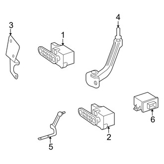 Mercedes-Benz OE - Electrical Components (Headlamp Aim Control)
