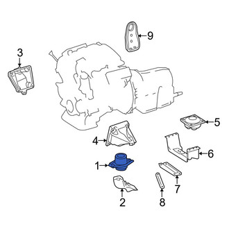 Mercedes-Benz OE - Engine Mount