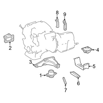 Mercedes-Benz OE - Engine & Transmission Mounting
