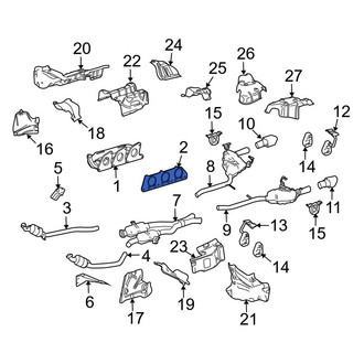 Mercedes-Benz OE - Exhaust Manifold Gasket