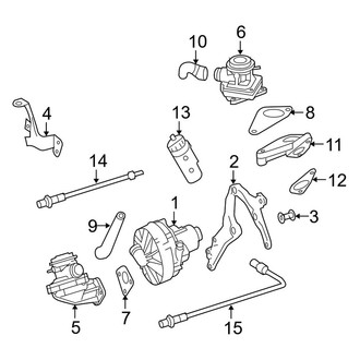 Mercedes-Benz OE - Emission System - Emission Components