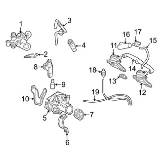 Mercedes-Benz OE - Emission System - Emission Components