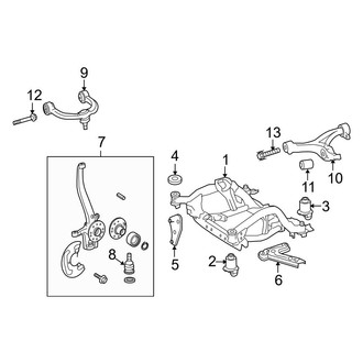 Mercedes-Benz OE - Front Suspension - Suspension Components
