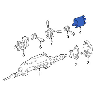 Mercedes-Benz OE - Upper Steering Column Cover