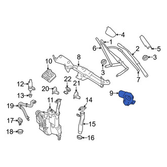 Mercedes-Benz OE - Front Wiper Motor