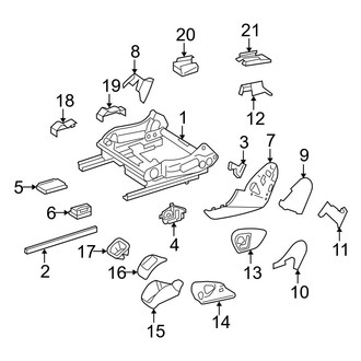 Mercedes-Benz OE - Seats & Tracks - Tracks & Components