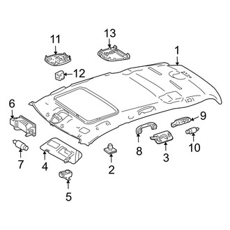 Mercedes-Benz OE - Roof - Interior Trim