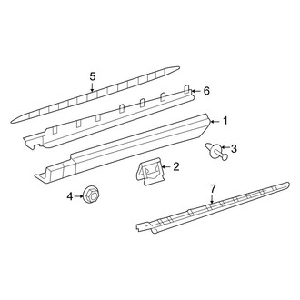 Mercedes-Benz OE - Pillars, Rocker & Floor - Running Board