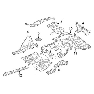 Mercedes-Benz OE - Rear Body & Floor - Exterior Trim