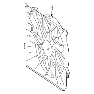 Mercedes-Benz OE - Cooling Fan (Bluetec 4Matic)