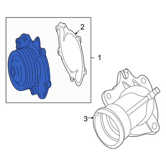 Mercedes-Benz OE - Engine Auxiliary Water Pump