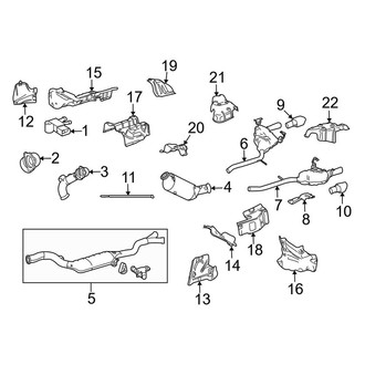 Mercedes-Benz OE - Exhaust System - Exhaust Components (Bluetec 4Matic)