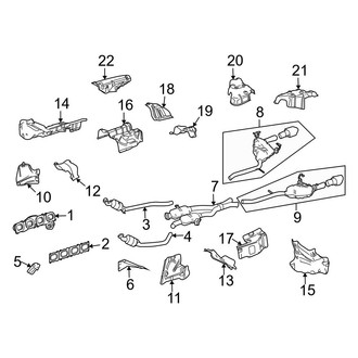 Mercedes-Benz OE - Exhaust System - Exhaust Components