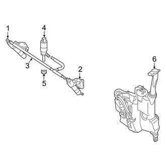 Mercedes-Benz OE - Front Lamps - Washer Components (Hybrid 4Matic)