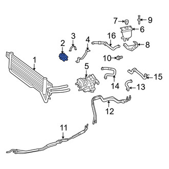 Mercedes-Benz OE - Drive Motor Inverter Cooler Water Pump