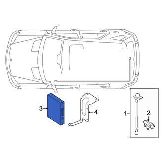 Mercedes-Benz OE - Parking Aid Control Module