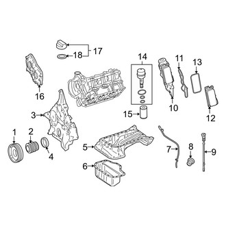 Mercedes-Benz OE - Engine Parts (3.5L)